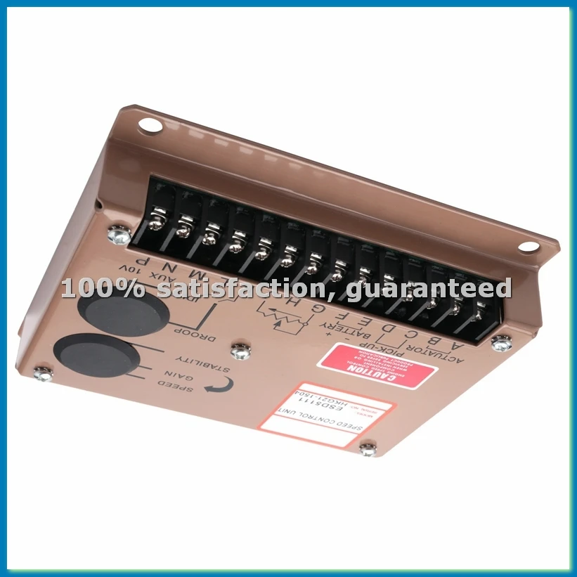 

Регулятор скорости двигателя ESD5111, контроллер генераторной установки, блок питания, часть генератора переменного тока, 12В 24В, регулятор скорости -BCBW