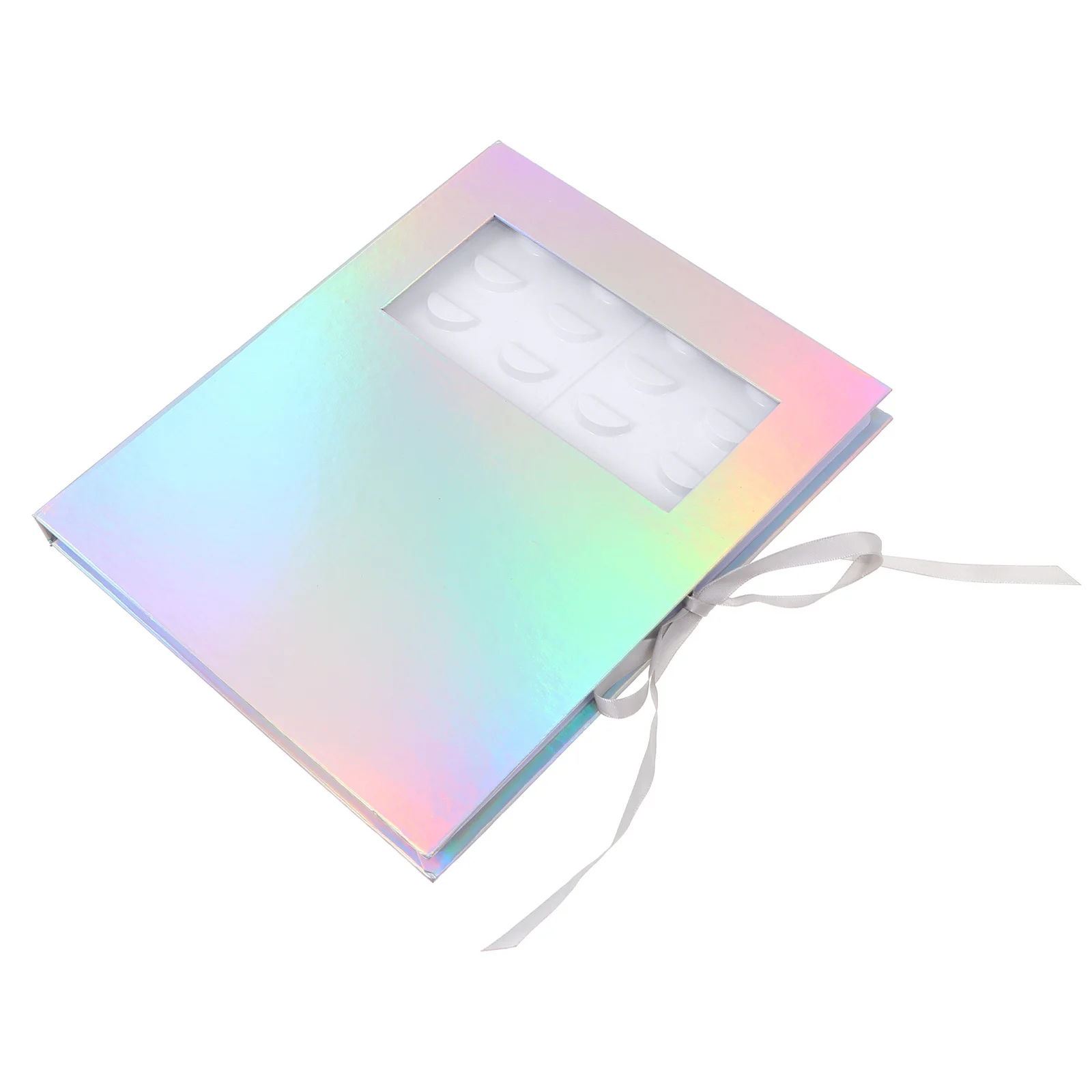 1Pcs False Eyelash Holder Sturdy Paper Lash Storage Box Portable Eyelash Container Organizer Resistant to Damage