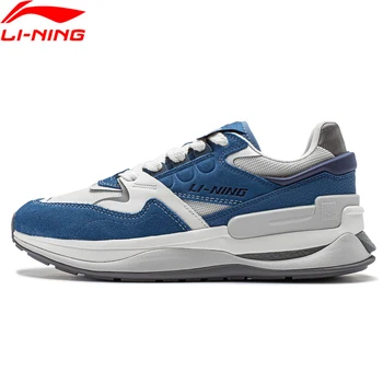 Li-Ning mężczyźni 001 MOMENT V2 klasyczne buty Lifestyle BOOM poduszka Retro Sport rekreacyjny buty stylowe trampki do noszenia AGCU061