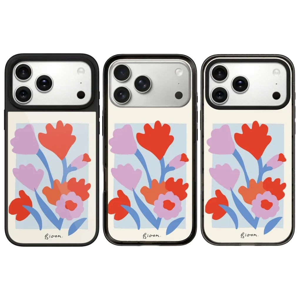 

Blossom Magnetic Phone Cover for IPhone 12 13 14 15 16 17 Pro Max Case for IPhone 17 Air
