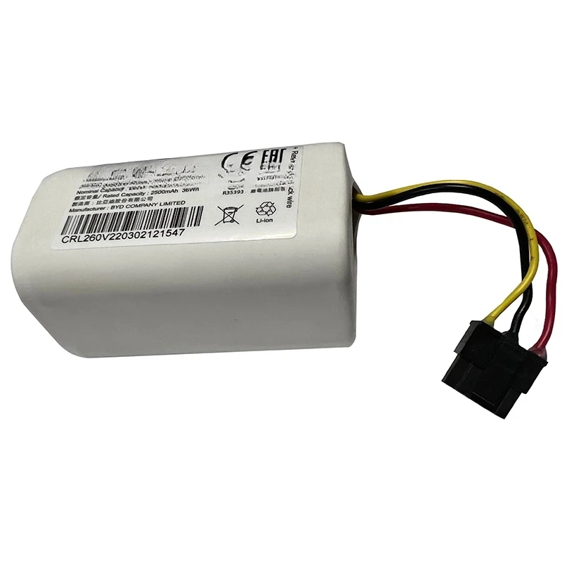 Nuova batteria 14.4V 3500mAh/4000mAh N011-4S1P per Xiaomi Mi Robot aspirapolvere 2 Lite MJSTL aspirapolvere