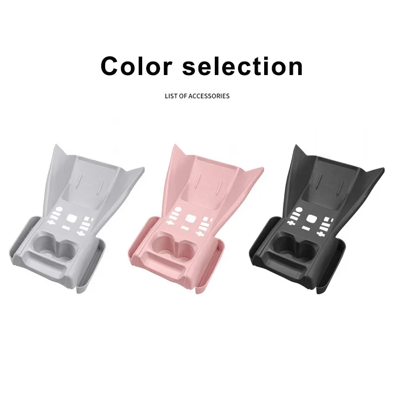 For BYD Yuan UP Pro 2024 2025 Car Center Control Silicone Wireless Charging Anti-slip Mat Cup Slot Storage Box Auto Accessories