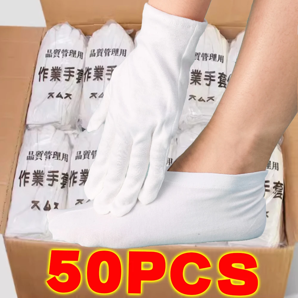 2-100pcs Socks & Gloves Silicone Moisturizing Sock Feet Hand Care Socks Gloves for Heel Cracked Foot Protector Skin Care Tools