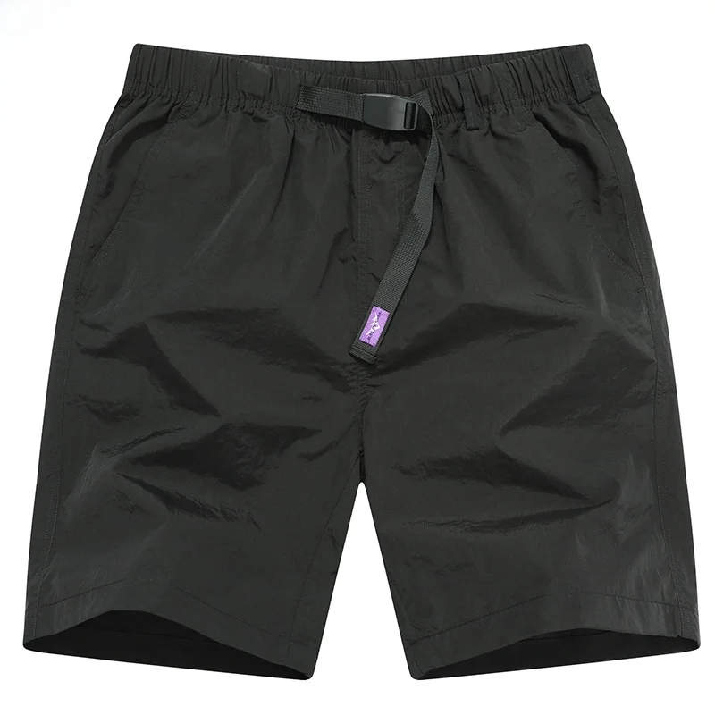 Qui Dry Pantaloni da spiaggia larghi casual da uomo per la casa Sport per il tempo libero Pantaloni medi elastici a cinque quarti Pantaloni estivi drng veloci