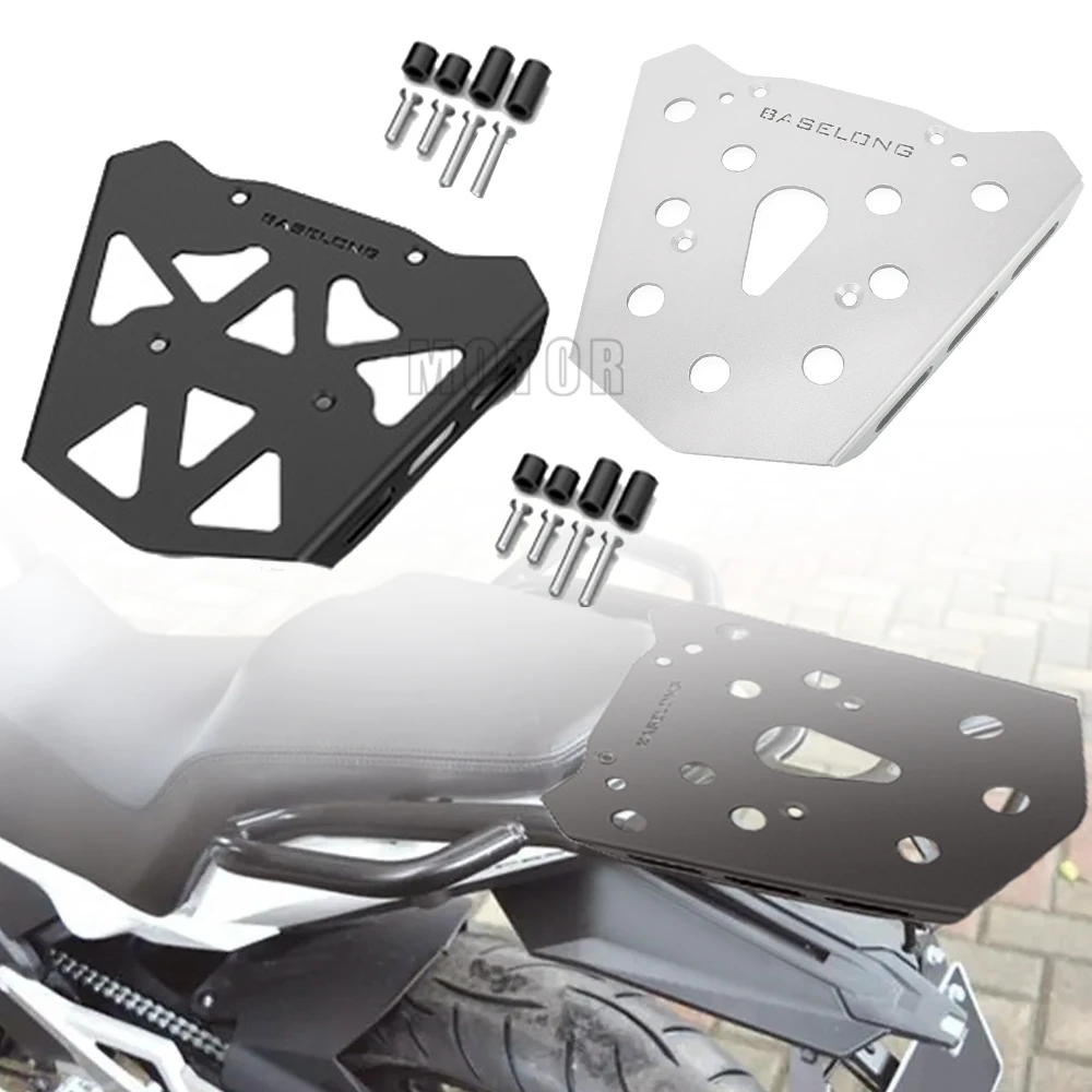 

2024 2025 For CFMOTO 450MT Rear Luggage Rack Bracket Storage Box Support Carrier Cargo Tail Bag Holder 450 MT Suitcase Shelf