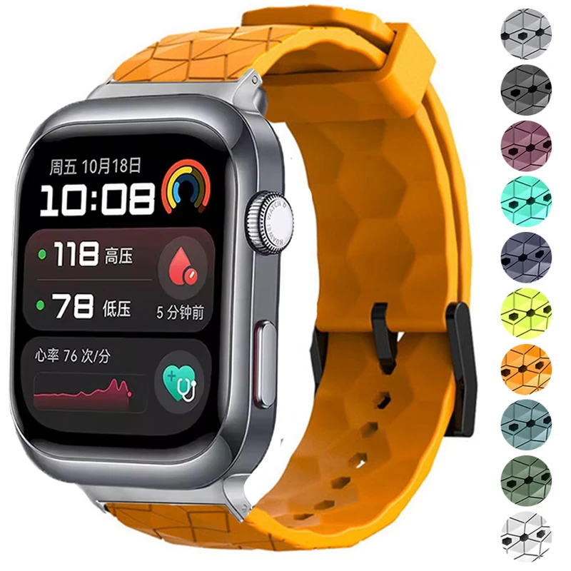 Pasek silikonowy do zegarka Huawei D2 Miękka opaska Spost Correa Mężczyźni Kobiety Bransoletka do zegarka Huawei Health Watch D2 Akcesoria zamienne