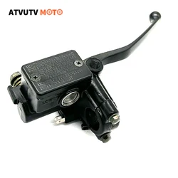 1pcs 22mm Right Front Brake Clutch Master Cylinder Hydraulic Pump Lever For Honda TRX125 200 250 350 400 Dirt Bike ATV HJ125