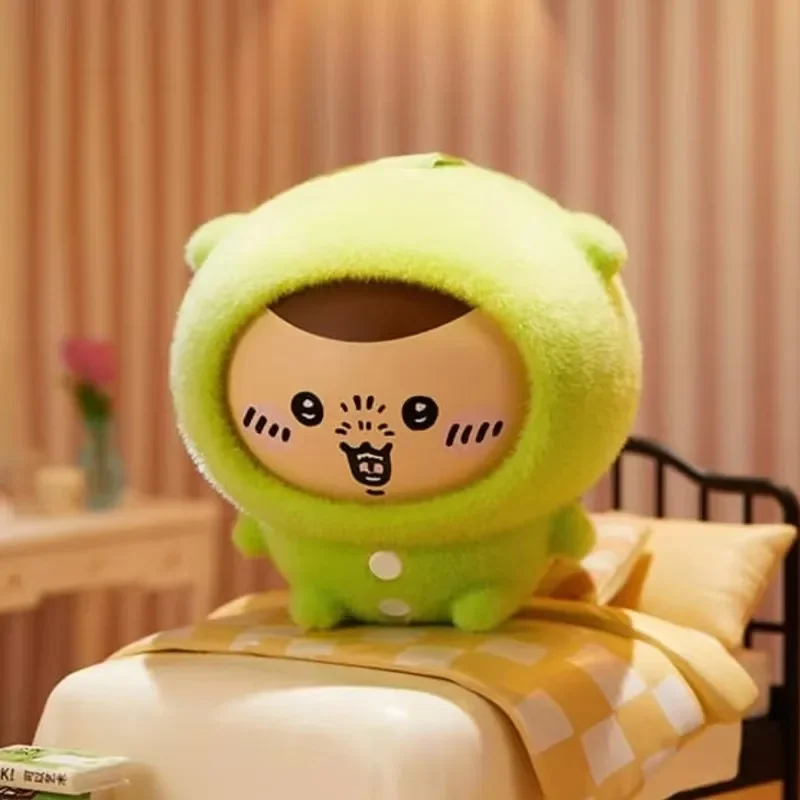 Chiikawa série pyjamas boîte aveugle à changement de visage pendentif en vinyle mignon sac Giyi suspendu Usach cadeau de vacances cadeau d'anniversaire pour fille