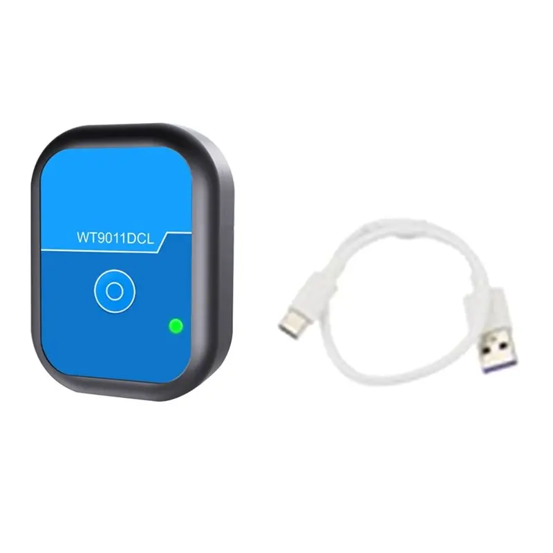 

HHTL WT9011DCL-BT50 Bluetooth 5.0 Accelerometer Gyroscope Electronic Compass 50M Range Magnetometer Sensor