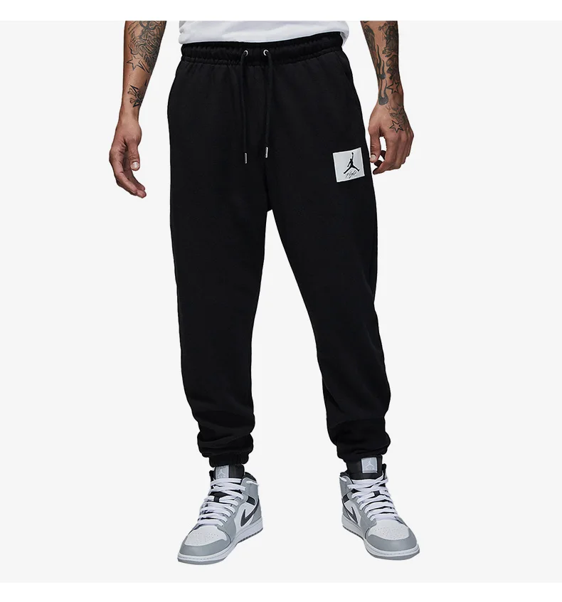 Nike Offizielle Original Air Jordan Herren Simple Sport Lange Hose mit lockerem Bündchen DQ7469 – Detail 3