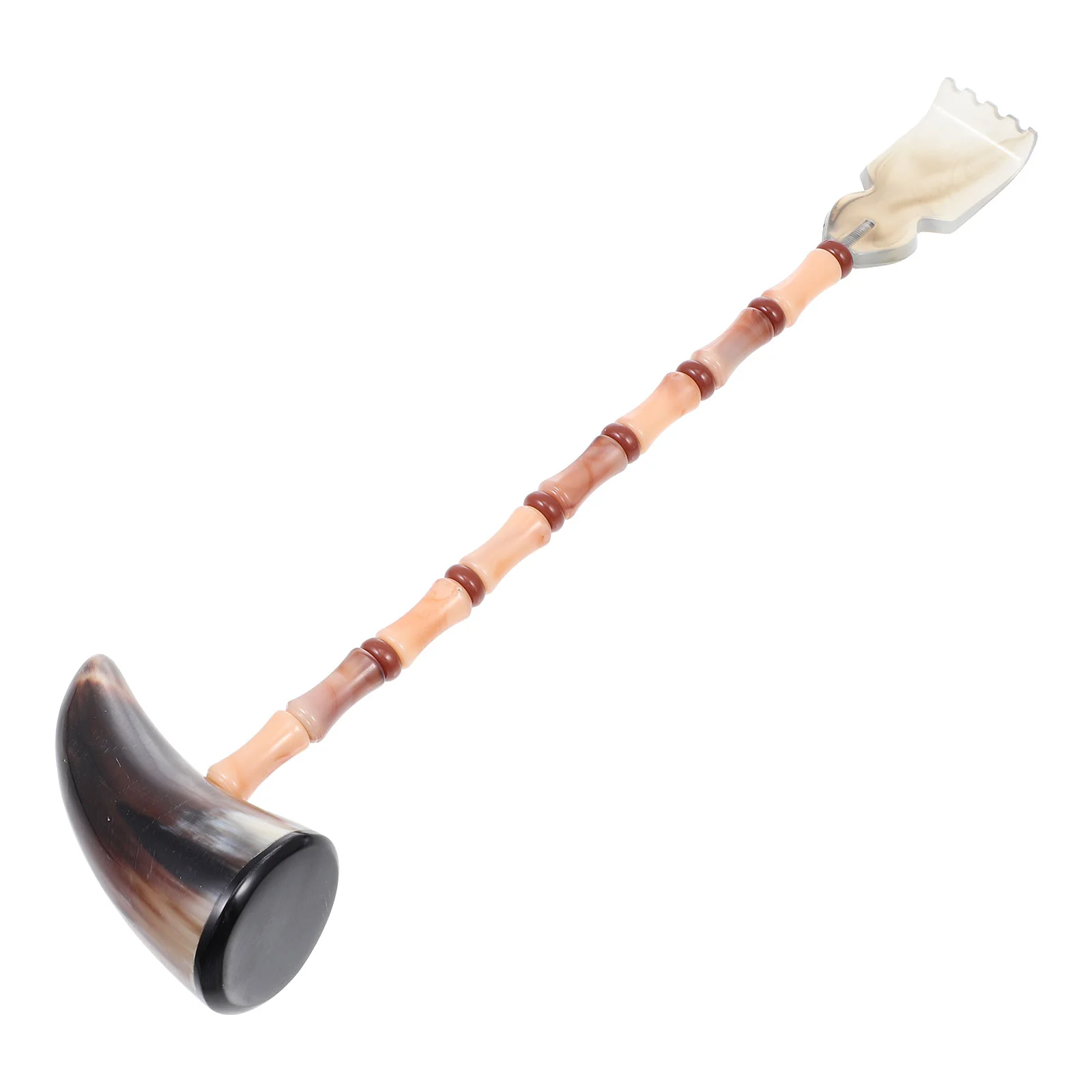 Horn Scratching Multipurpose Tool Unique Back Scratchers Outdoor Self Back Scratcher Horns Portable Back Scratcher