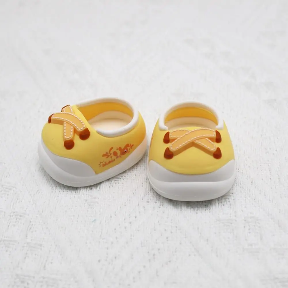 ตกแต่งรอบ Toe รองเท้าตุ๊กตาผ้าฝ้ายมินิน่ารักตุ๊กตารองเท้า HAND-made สามารถยืนรองเท้าตุ๊กตาของเล่น