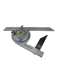 German ASIMETO Digital protractor 360° universal angle/bevel protractors With 90° Square Ruler 0-180°   0-320 °