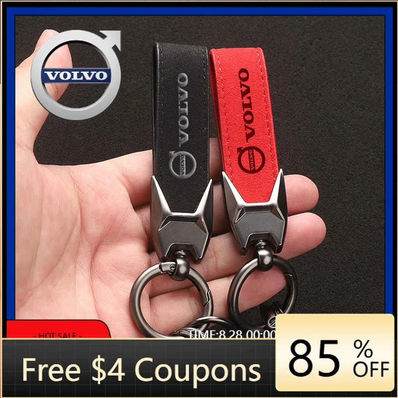 

Styling Mouldings New Fashion Car Key Keychain With Logo For Volvo CX60 CX40 CX90 V40 V50 V70 S60 AWD RDESIGN S40 S90 T6 2025 20