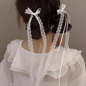 2pcs 흰 8 최고의 판매 흰색 머리 클립 - №4