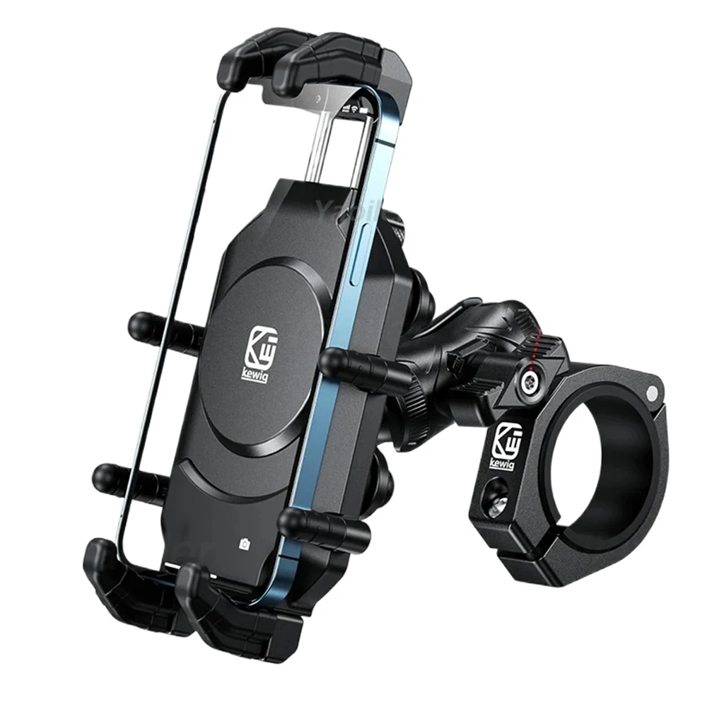 

Anti-Vibration Phone Holder High-Speed Secure Lock for UTV Phone Mount Heavy Duty Fit 1.5''/1.65''/1.75''/1.85''/2'' Roll Bar