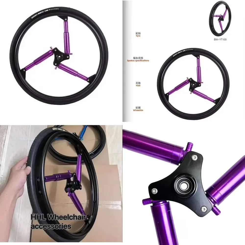 24-Inch Aluminum Alloy Spinergy-Style Aero Wheel for High-Performance Sports & Racing Wheelchairs Wheels