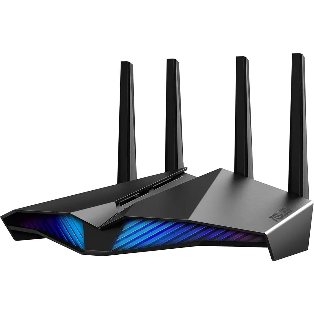 

Dual-Band Gaming Router with Mesh, Game Acceleration, Dedicated Port, Mobile, MU-MIMO, RGB Aura (Renewed)