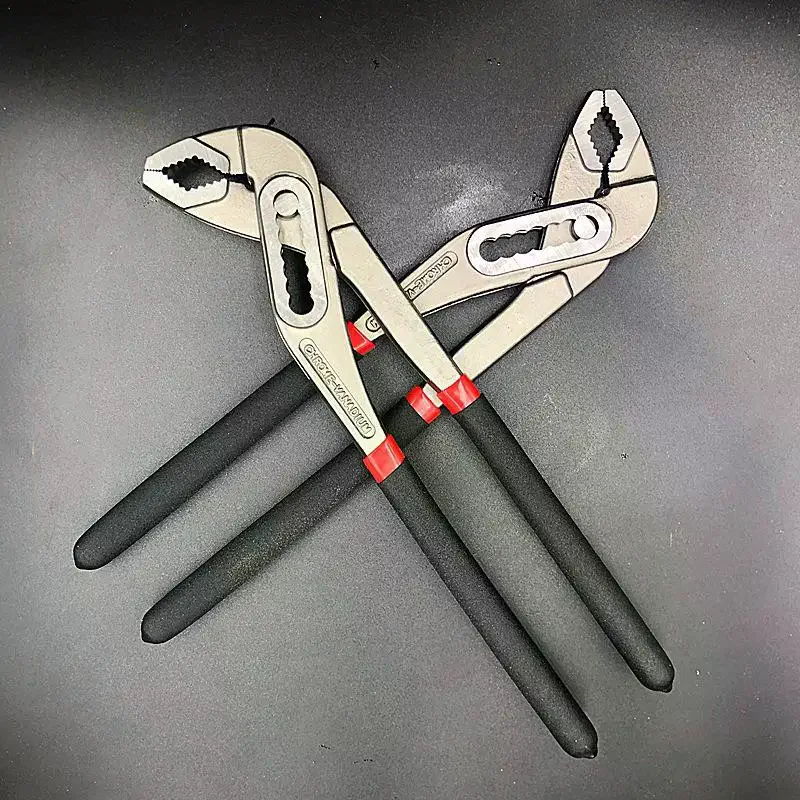 Heavy Duty Quick Pipe Wrench 8"/10"/12" Chrome Vanadium Adjustable Jaw Water Pipe Clamp Pliers Plumbing Repair Opening Kit