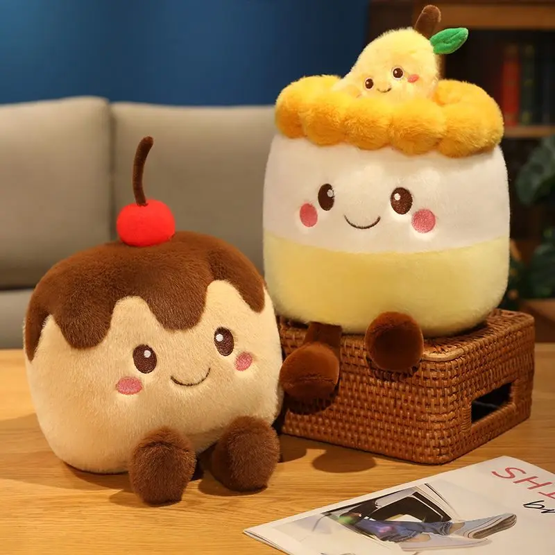 Urocze pluszaki wróżki z ciastami, truskawkowe desery, ozdoby na przyjęcia, lalki-ciasta do salonu, prezenty urodzinowe i świąteczne dla dzieci.