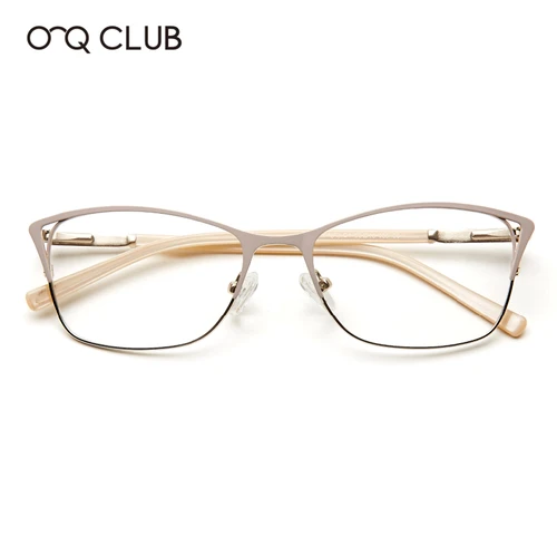 O-Q CLUB mujer ojo de gato para ti gafas de mujer montura de gafas de lujo hombres gafas de lectura lentes para leer vidrio # 7554