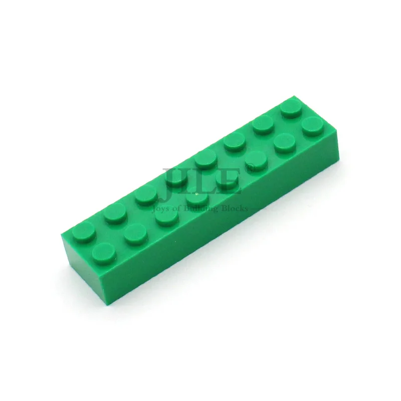 40 stks Moc Bouwsteen Dikke Baksteen 2x8 3007 DIY Creatieve Enlighten Basics Klassieke Sets Compatibel Assembleert Deeltjes speelgoed
