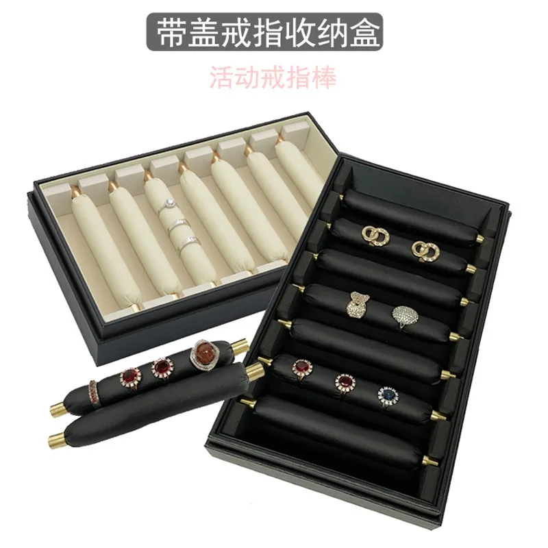 Creative Jewelry Trays Includes Movable Rings Storage Viewing Display Trays Placement Exclusive Use Home Decor Plateaux ZY40TP