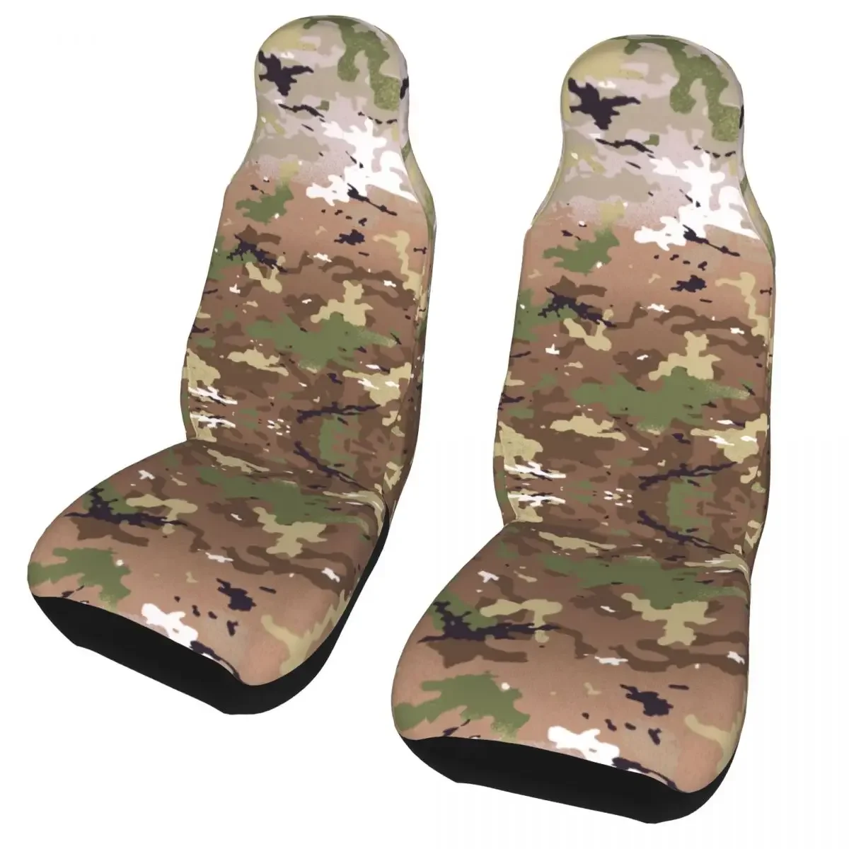 OCP Army Camouflage Universal Car Seat Cover Protector Interior Accessories All Kinds Models Camo Car Seat Mat Fabric Hunting