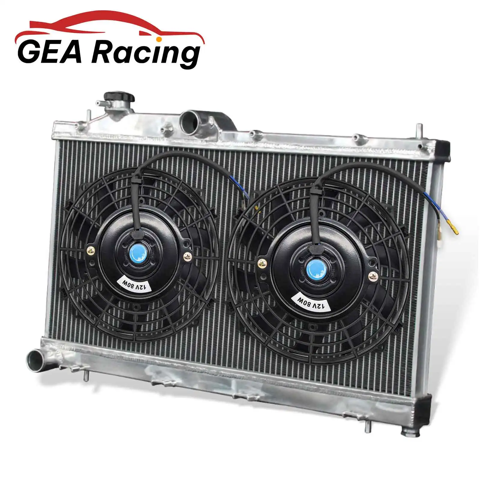 

Aluminum radiator + Fans for 1998-2005 Toyota Altezza 1999 2000 2001 2002 2003 2004 AT MT