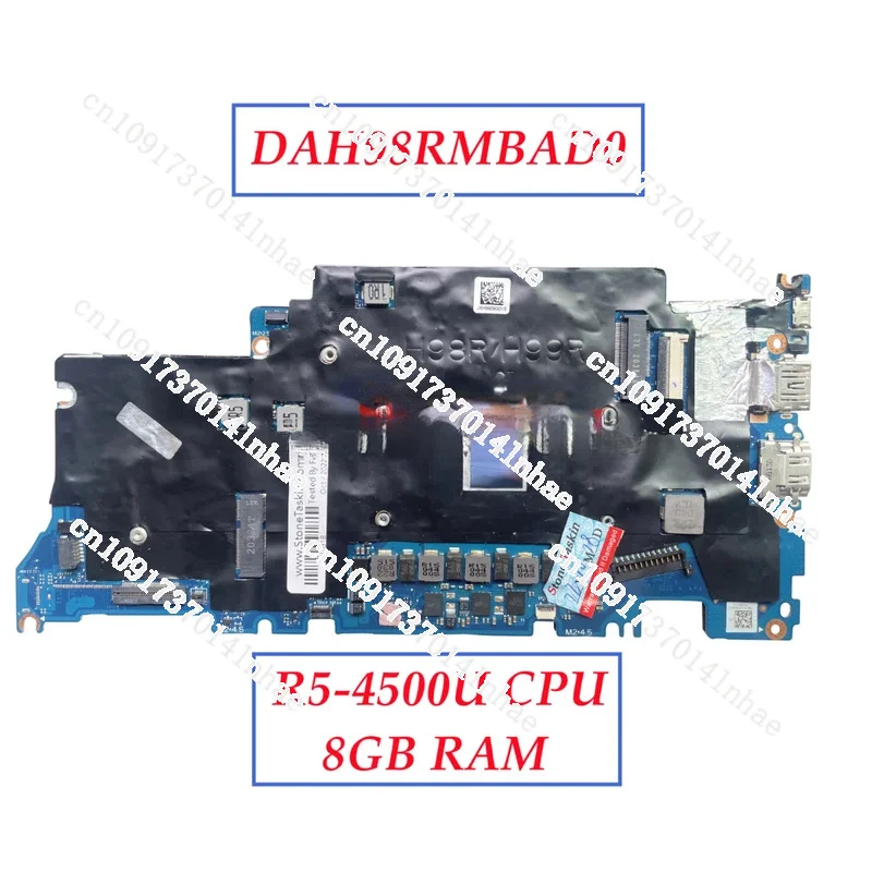 DAH98RMBAD0 لـ Matebook D14 14 بوصة اللوحة الأم للكمبيوتر المحمول 5 4500U R5 3500U R7 3700U 8GB RAM 100% تم اختبارها #2