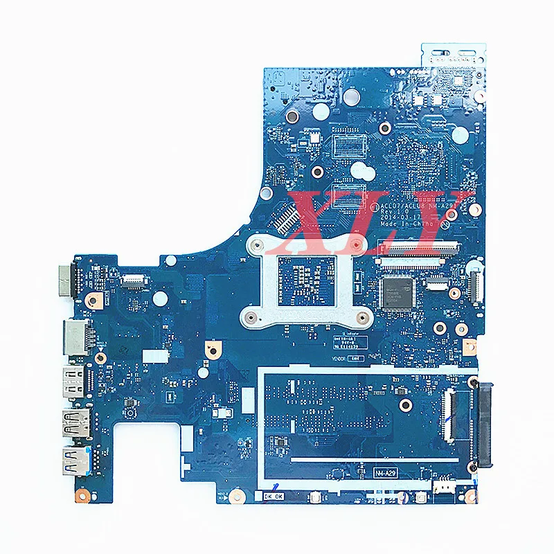 FOR Lenovo IdeaPad Z50-75 G50-75M  Laptop Motherboard NM-A291 CPU A8-7100U  A10-7300U FX-7500U DDR3 100% TEST