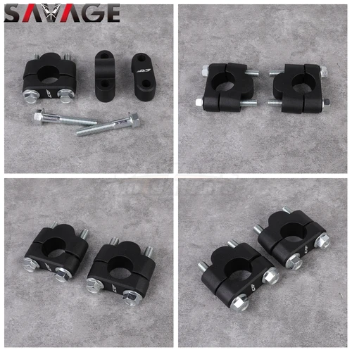 Imagen 2 del producto Para Honda CRF300L Rally manillar elevadores barra abrazadera cubierta CRF 110 125 150 230 250 450 accesorios de motocicleta adaptador de montaje de barra