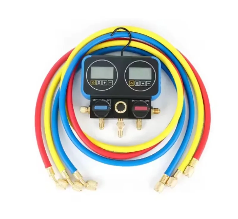 VRM2-0101i anti-collision digital manifold instrument professional HVAC electronic refrigeration heat exchanger