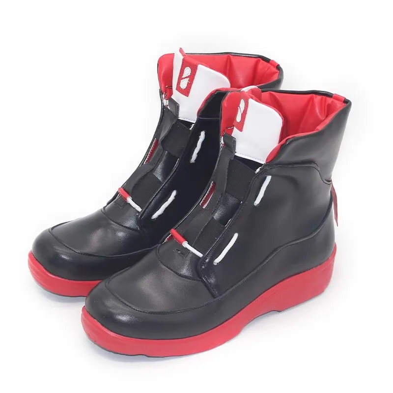 

Arknights Exusiai Cosplay Shoes Ramiel Women Comic Casual PU Boots for Halloween Carnival Party Christmas