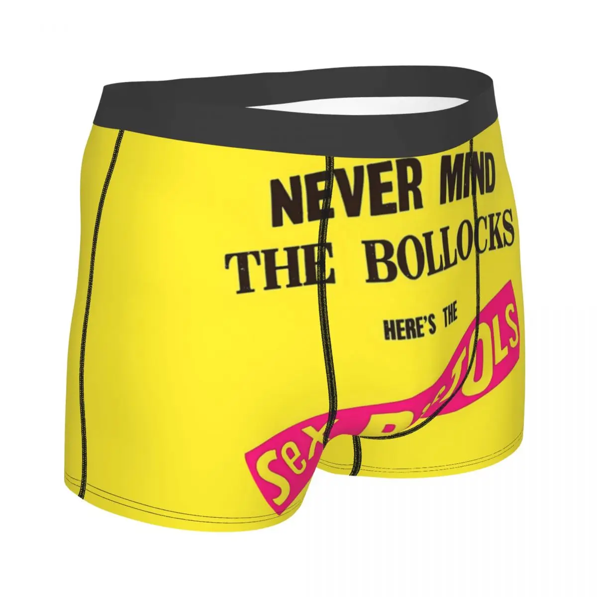 Sex Pistols Boxer Briefs masculino, cuecas altamente respiráveis, shorts estampados em 3D, ideia de presente especial, qualidade superior