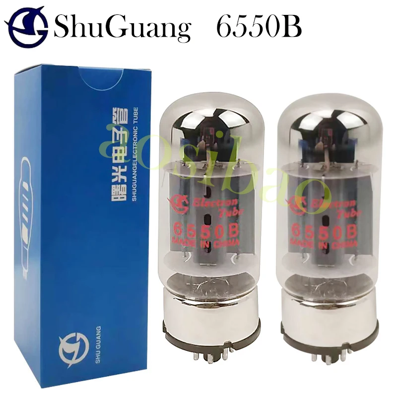 Shuguang 6550B 6550 Vacuum Tube Valve Upgrade 6550A-98 6550B Tube Amplifier Kit DIY HIFI Audio Amp  Matched Quad Genuine