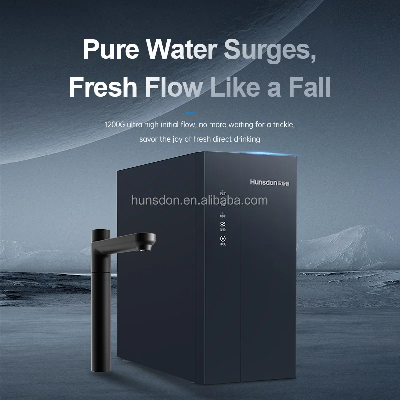 Under Sink RO System Home Ro Water Purifier 1200gpd Reverse Osmosis Machine Water Filters For Home Water Drinking