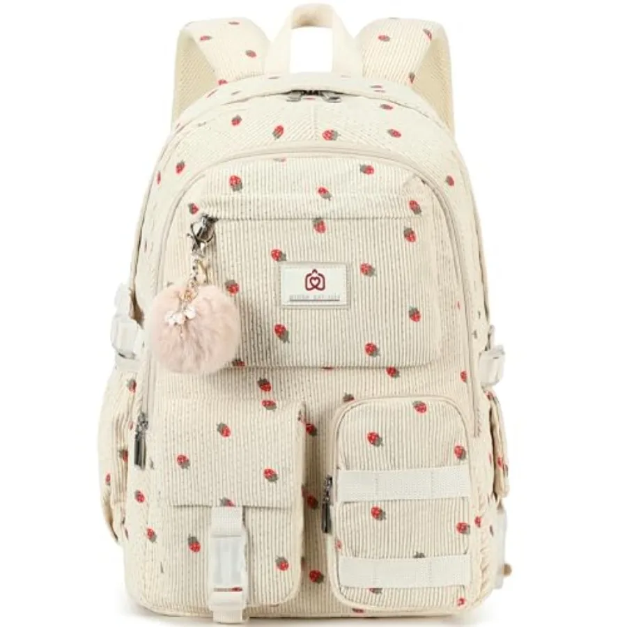 

School Backpack for Teens Girls Women 15.6 Inch Laptop College Backpacks Work Bag Elementary Middle High Campus Bookbag Student