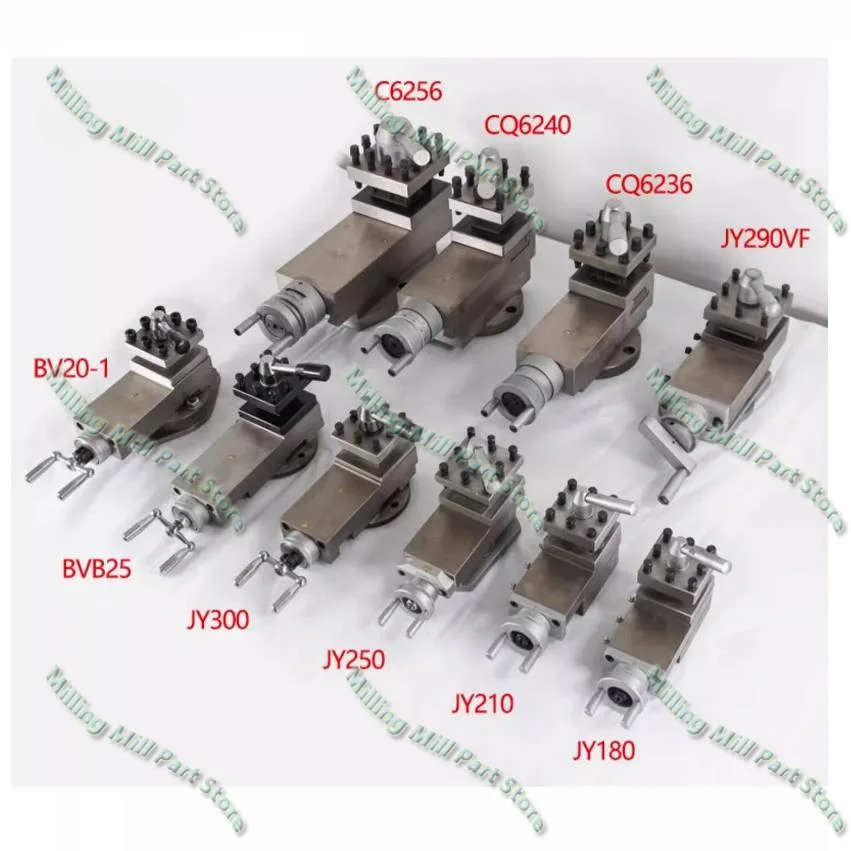 

Quick Change Tool Holder Lathe Tool Holder Assembly JY180 C6256 Small Machine Tool Accessories,Four Square Toolholder