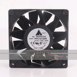 PFC1212DE Case Cooling Fan for DELTA DC12V 4.8A 120X120X38MM 12cm 12038 Dual Ball Bearing Large Air Volume Temperature Control