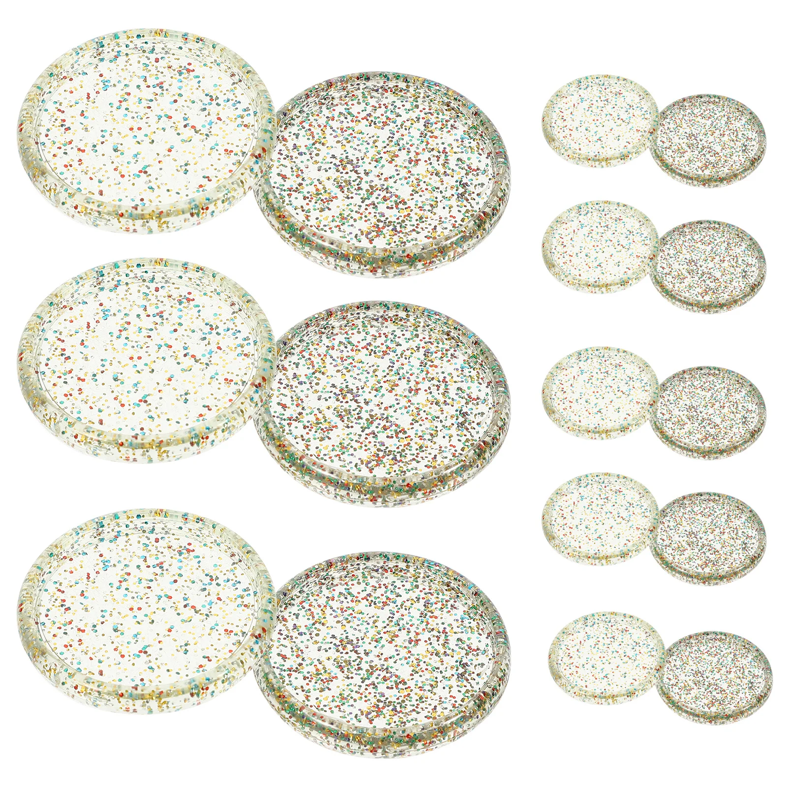 30 dischi raccoglitori in plastica a fogli mobili, dischi decorativi per agenda, forniture per rilegatura per notebook, accessori per raccoglitori scolastici per ufficio