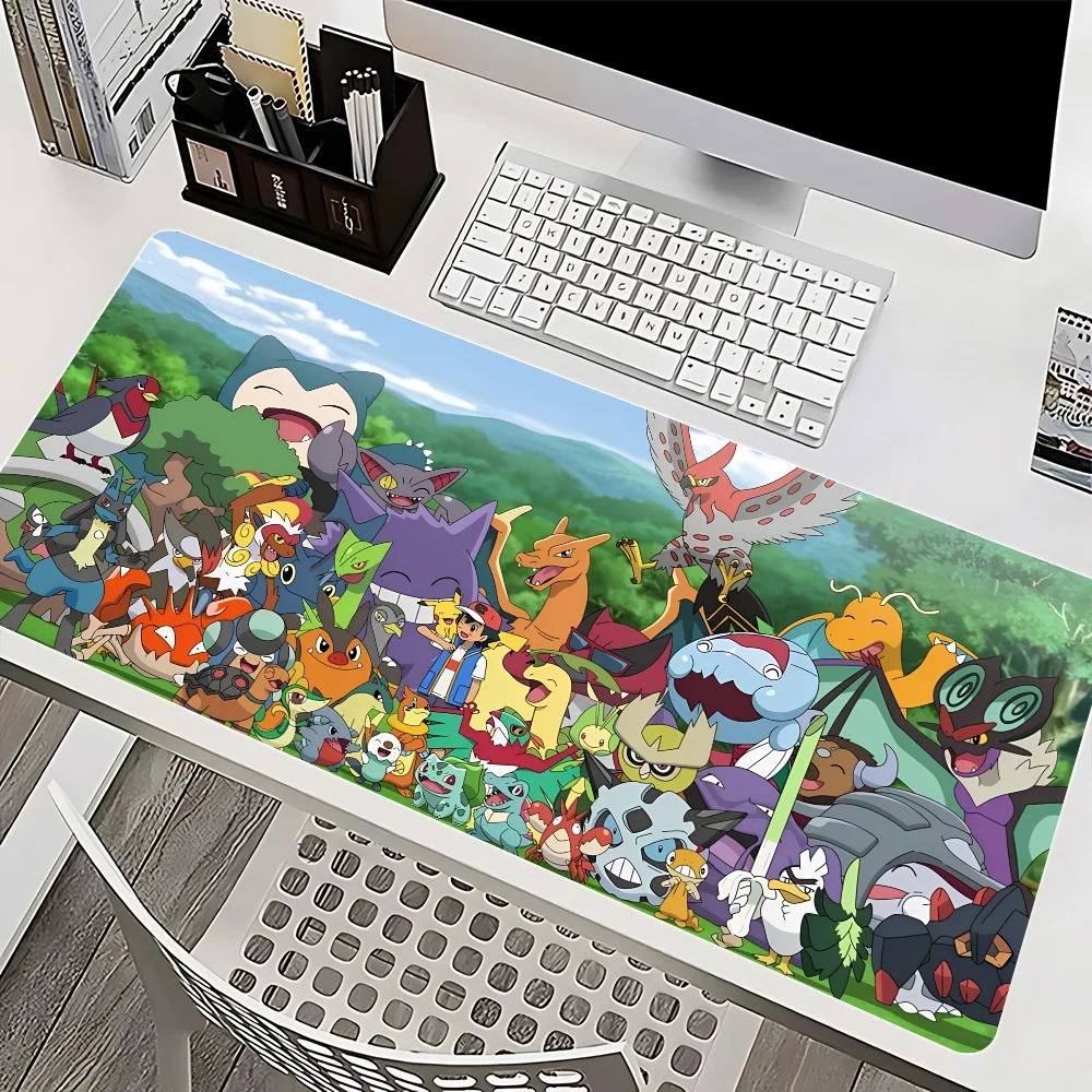 P-Pokemon-G-Gengar Mousepad Mause Pad Mouses Rug Office Accessories Desk Mat Mousepad Keyboard Gaming Pc Mats Xxl Large Carpet