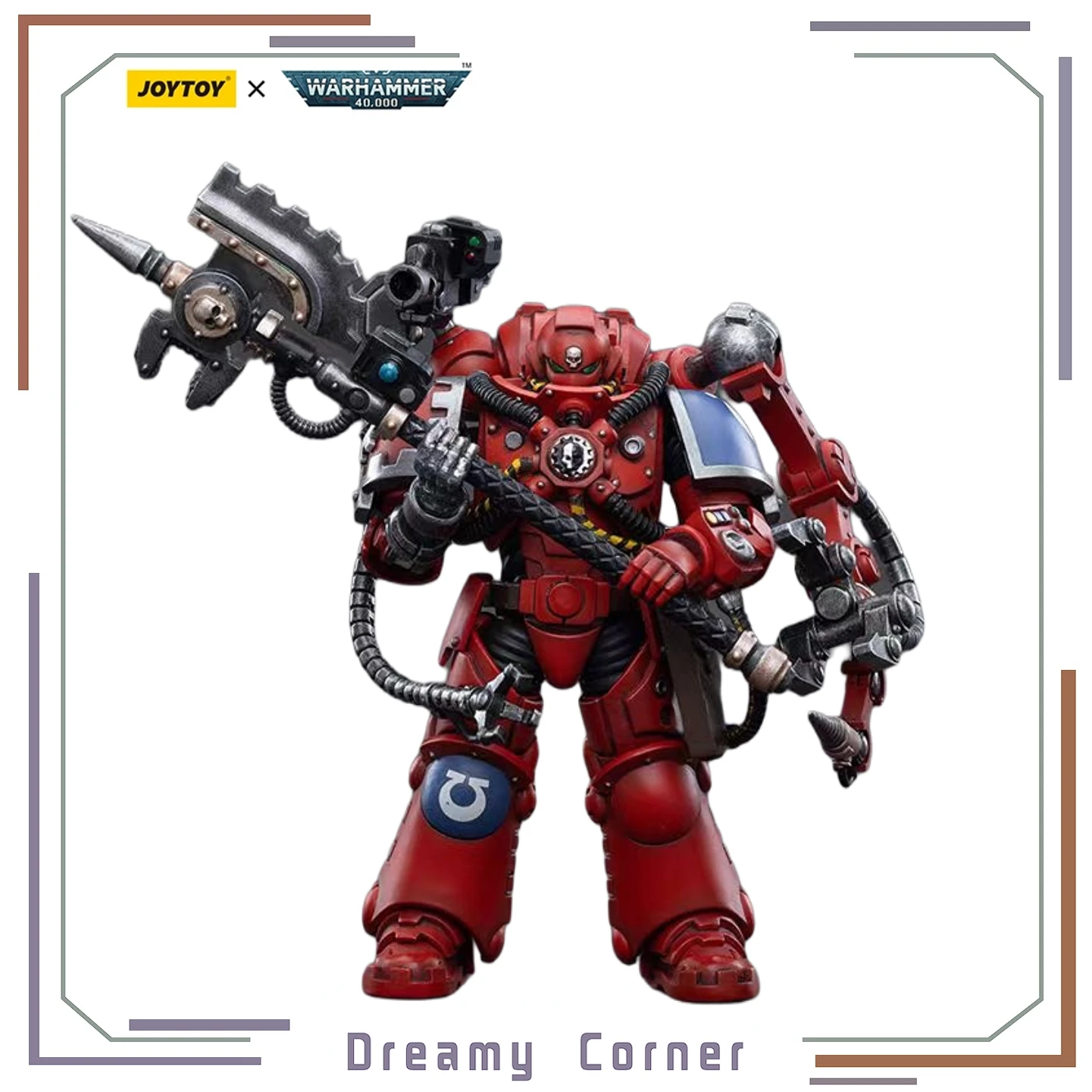 

【In Stock】JOYTOY Warhammer 40K Ultramarines Primaris Techmarine 1/18 Action Figures Toys Collection Model