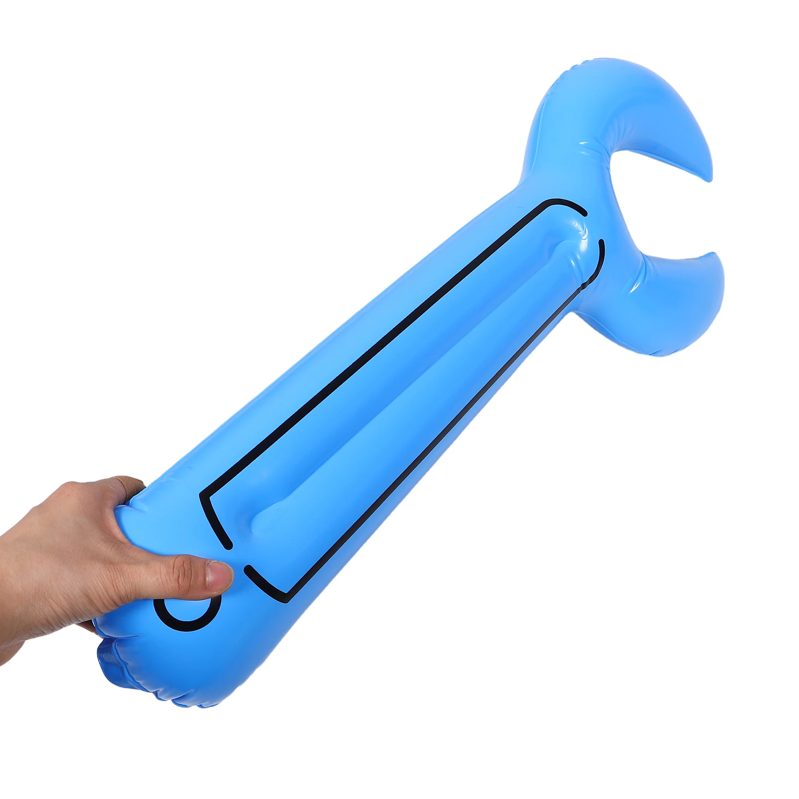 1 set di strumenti gonfiabili per bambini, cacciavite realistico con chiave a martello, giochi di finzione, bomboniere a tema, intrattenimento