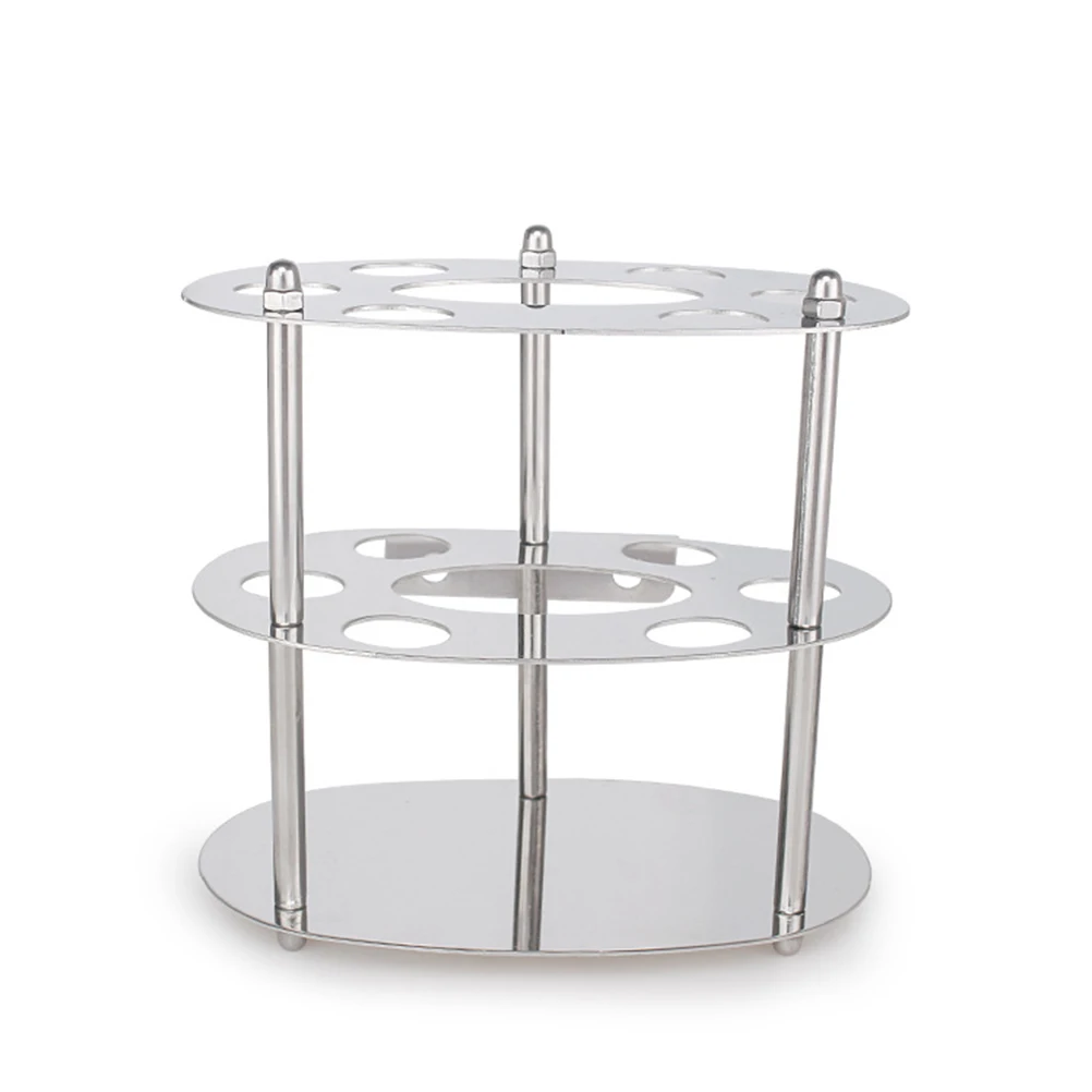 

Storage Rack Round Silver Wall-mounted Stainless Steel Bathroom Organizer Holder Shelf Toothbrush Shelf Toothbrush Rack