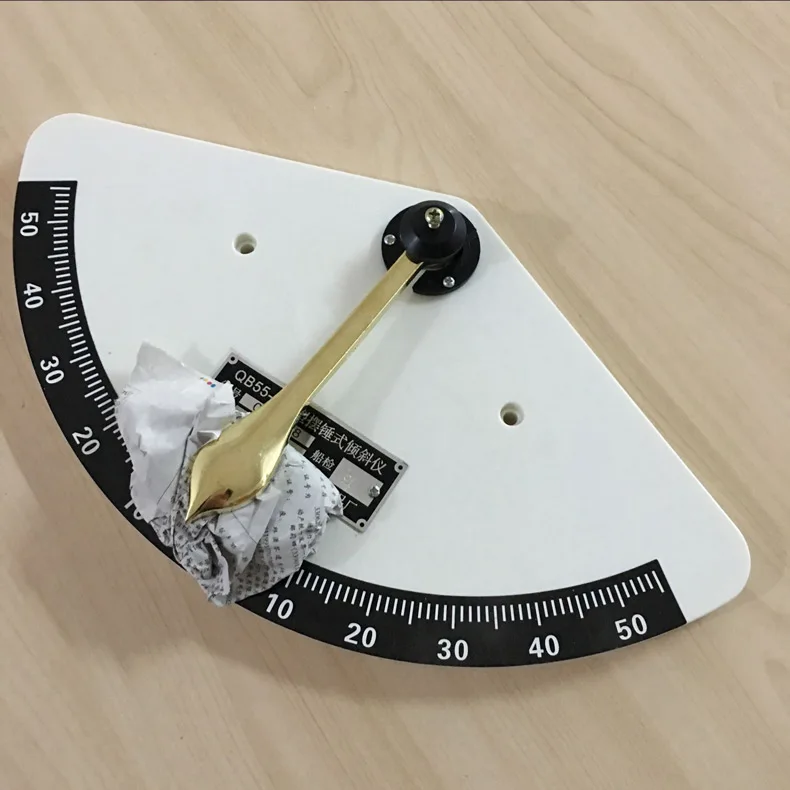 Marine Instrument Ships Boat Yacht Marine Clinometer Level Inclinometer for Water Sports Dinghy Accessories