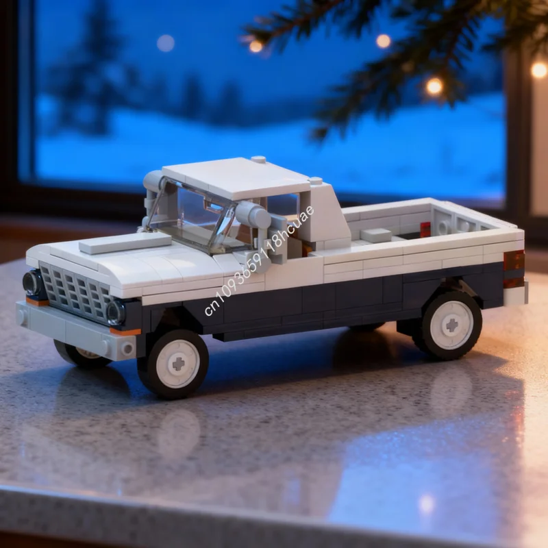 

286 деталей MOC Forded F City Champions, конструктор, архитектурные блоки, DIY, креативная идея, рождественские подарки, игрушки, развивающие игрушки для детей