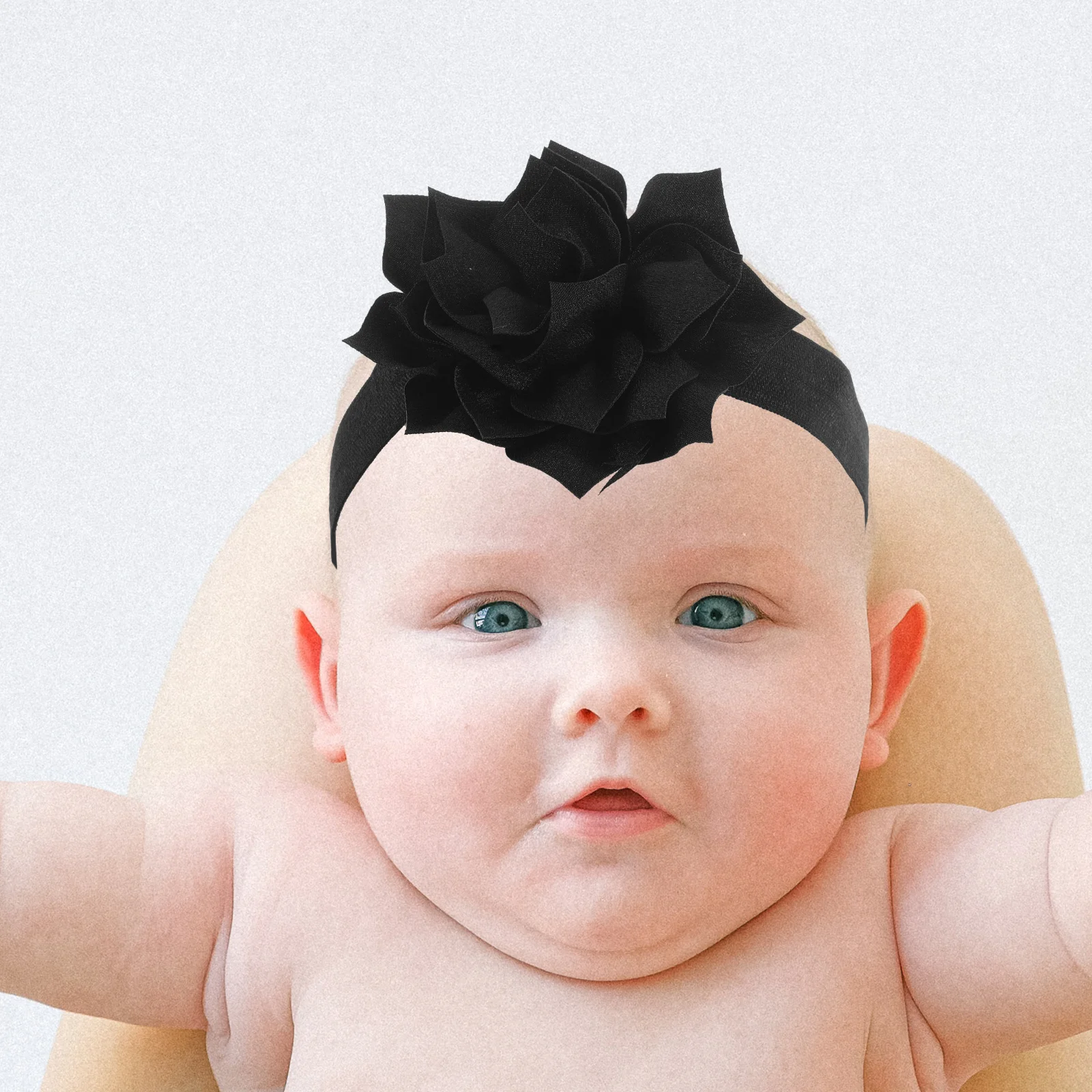 

6pcs Flower Headbands Handmade Floral Hairbands Soft Elastic Crown Headband For Comfortable Party