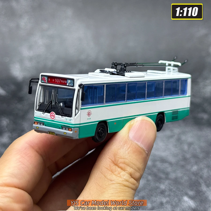 

95 Culture & Creativity 1/110 SK5105GP Non-powered Electric Bus - Route 107 Bus Model - Static Decoration Item - Collection