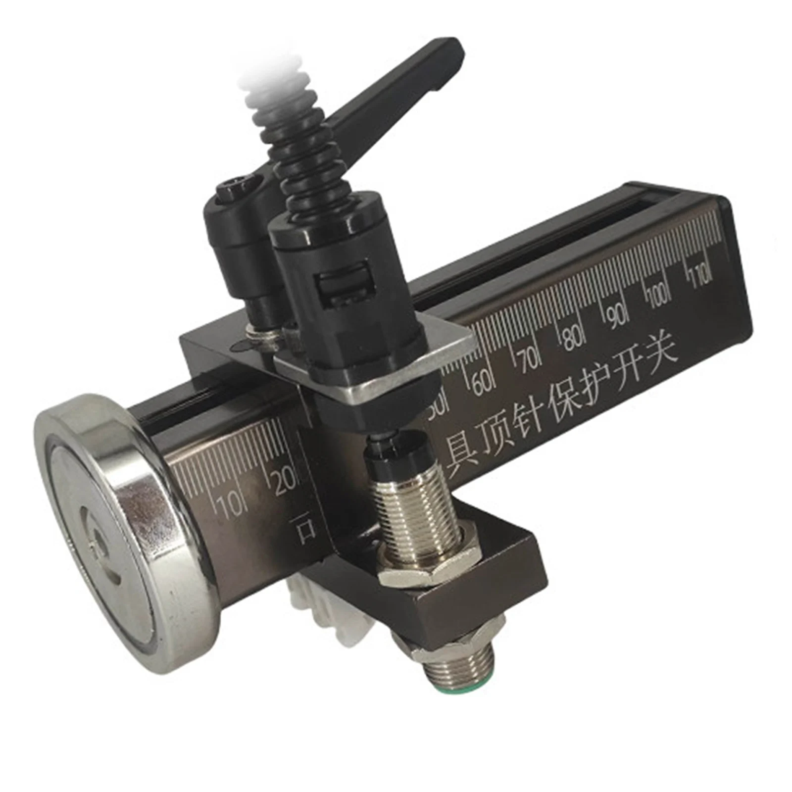 

D48 Strong Magnetic Mold Protection Switch, NPN PNP Adjustable Ejector Pin Protection for Injection Molding Machine Controller